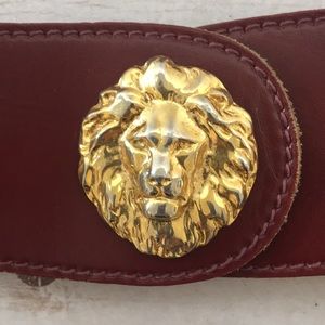 Vintage Lion belt Anne Klein for Calderon